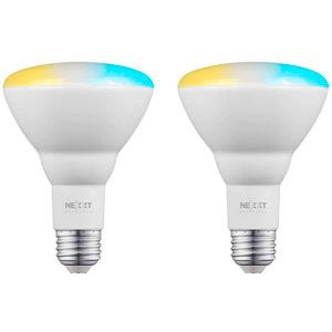 Smart Wi-Fi Led Br30 Cct 110V 2 Pack Bulb - White