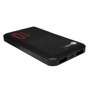 10000 Mah Black Powerbank