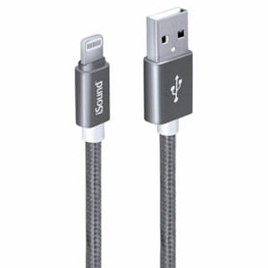 Cable Sync & Charge Lightning En Color Plata