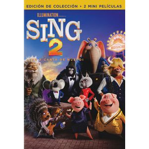 Sing 2: Ven Y Canta De Nuevo (Dvd) - Infantil