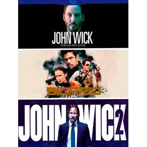 John Wick / Sicario / John Wick 2 (Blu-ray) - Varios