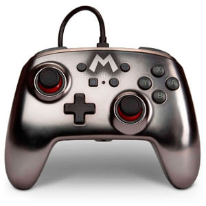 Enhanced Wired Controller - Mario Metallic M