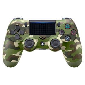 Control Wireless Dualshock 4 Green Camouflage (PS4)