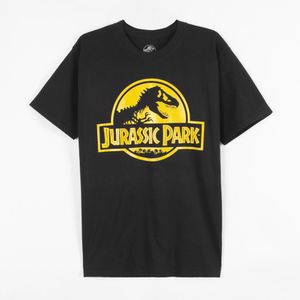 Playera Jurassic Logo Dorado