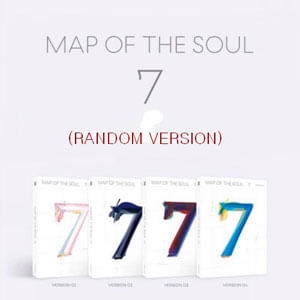 Map Of The Soul: 7 (Random Cover) (Cd + Photobook + Photocard + Postcard + Sticker) - (Cd) - Bts