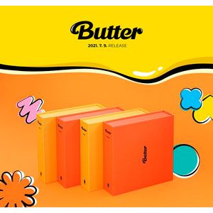 Butter (Random Cover) (Ltd) (Poster + Sticker + Photos + Photo Book) - (Cd) - Bts
