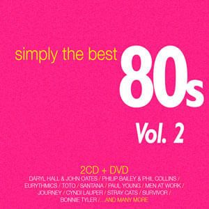 Simply The Best 80'S Vol. 2 (2 Cd'S + Dvd) - (Cd) - Varios