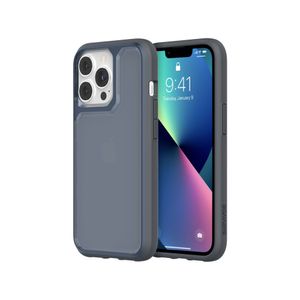 Funda Para iPhone 13 Pro Survivor Strong En Azul Grafito Con Gris Acero