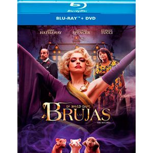 Las Brujas 2020 (Blu-ray y Dvd) - Anne Hathaway