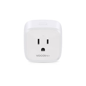 Smart Wifi Outlet Plug Night Light - White