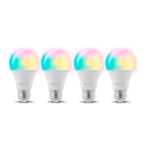 Smart Wi-Fi Led Rgb 110V - A19 4 Pack Bulb