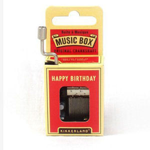 Caja Musical Happy Birthday
