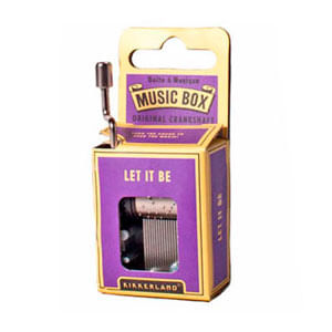 Caja Musical Let It Be The Beatles