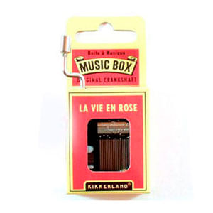 Caja Musical La Vie En Rose Edith Piaf