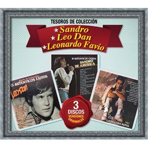 Tesoros De Coleccion (3 Cd'S) - (Cd) - Sandro / Leo Dan / Leonardo Favio