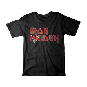 Playera Iron Maiden Logo Letras