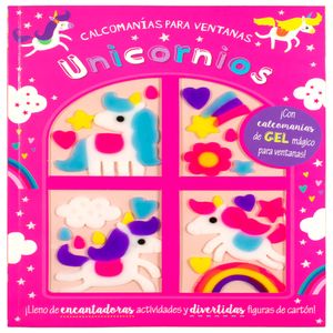 Unicornios. Calcomanias Para Ventanas - (Libro) - Varios