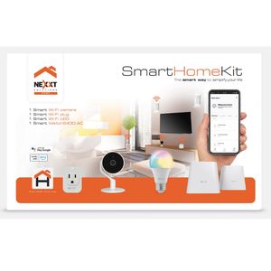 Camara Kit 1 Smart Wi-Fi Plug Led Vektor En Blanco