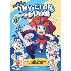 Invictor Y Mayo. Libro Para Colorear Y Actividades - (Libro) - Invictor / Mayo