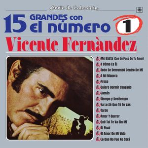 15 Grandes Con El Numero 1 - (Lp) - Vicente Fernandez