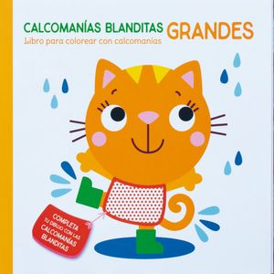Gato. Calcomanias Blanditas Grandes - (Libro) - Varios