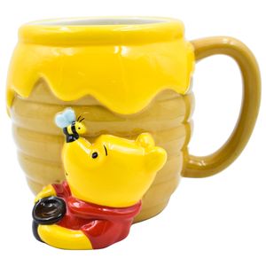 Taza 3D Winnie Pooh Ceramica 680 Ml
