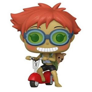 Pop Funko Cowboy Bebop Edward En Scooter Con Ein