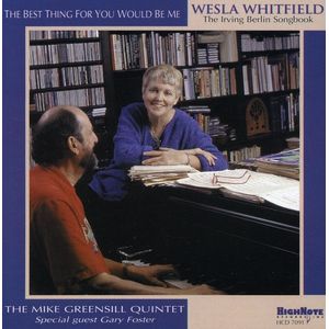 The Best Thing For You Would Be Me CD - Wesla Whitfield