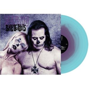 Skeletons - Purple in Electric Blue LP  Vinyl - Danzig