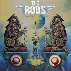 Heavier than Thou - Silver LP  Vinyl - The Rods