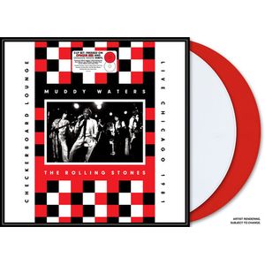 Live At Checkerboard Lounge Chicago 1981 LP  Vinyl - MUDDY WATERS & THE ROLLING STONES