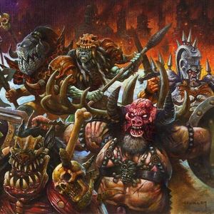 The New Dark Ages (BLACKGOLD MARBLE VINYL) LP  Vinyl - GWAR