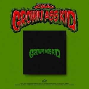 Grown Ass Kid - incl. 48pg Photo Book, Zimoticon Sticker + Poster CD - Zico