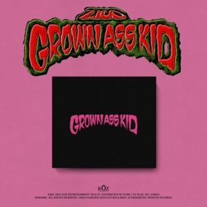 Grown Ass Kid - Jewel Case Version - incl. 16pg Booklet + Zimoticon Sticker CD - Zico