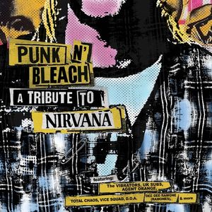 Punk 'n' Bleach - A Tribute To Nirvana (Various Artists) - Green Splatter LP  Vinyl - Various Artists