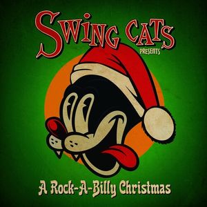 Rock-a-billy Christmas - Green LP  Vinyl - Swing Cats