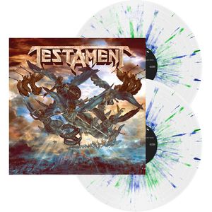 The Formation of Damnation (White w Blue & Green Splatter) LP  Vinyl - Testament