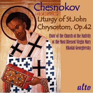 Chesnokov: Liturgy of St.John Chrysostom Op.42 CD - Nikolai Georgievsky
