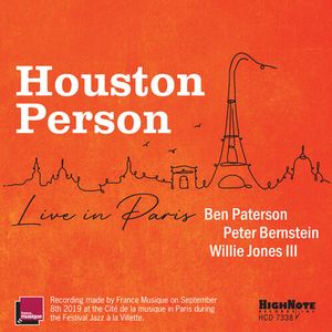 Houston Person Live In Paris CD - Houston Person