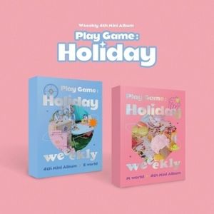 Play Game: Holiday (Random Cover) (incl. 92pg Photobook, 2x Photocard, Photo Ticket, Sticker, Printed Photo + Travel Name Tag) CD - Weeekly