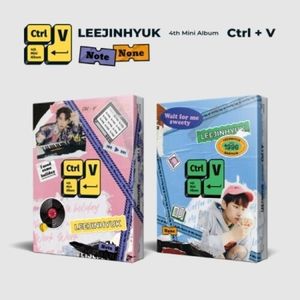 Ctrl+V (incl. Photobook, Folding Poster, Selfie Photocard, To Do List, Sticker, Bookmark + Photo) CD - Lee Jin Hyuk