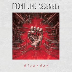 Disorder (red & Black Splatter) LP  Vinyl - Front Line Assembly