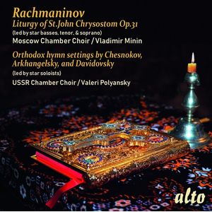 Rachmaninov: Liturgy of St.John Chrysostom, Op.31 CD - Moscow Chamber Choir