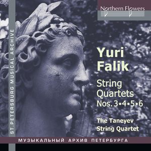 Falik  String Quartets No 3 4 5 & 6 CD - Taneyev String Quartet