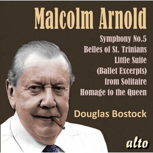 Malcolm Arnold Sym 5 : Belles of St.Trinians  Divertimento 2  Machines CD - Douglas Bostock