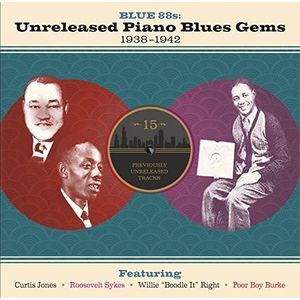 Blue 88s: Unreleased Piano Blues Gems (Various Artists) LP  Vinyl - Various Artists