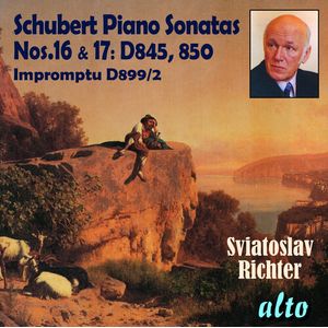 Schubert: Piano Sonatas Nos. 16 & 17, Impromptu No. 2 CD - Sviatoslav Richter