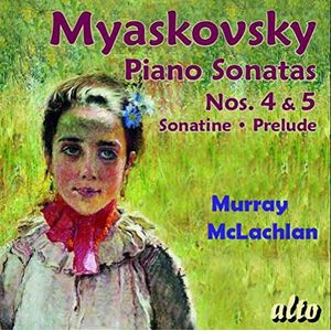 Piano Sons 4 & 5 CD - Myaskovsky / McLachlan