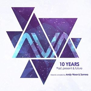Ava 10 Years: Past Present & Future CD - Moor, Andy & Somma