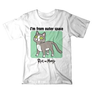 Blusa Rick And Morty Blanca (